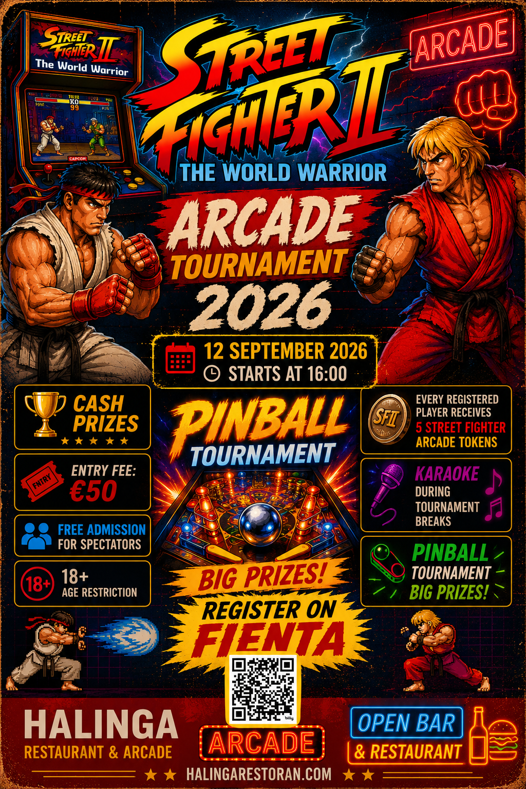 STREET FIGHTER II: THE WORLD WARRIOR ARCADE TOURNAMENT 2026