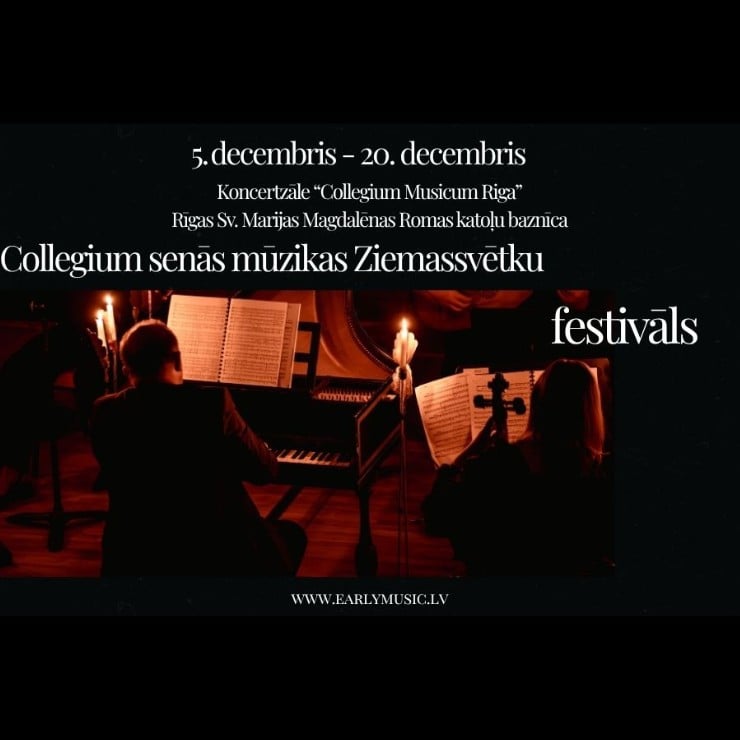 COLLEGIUM SENĀS MŪZIKAS ZIEMASSVĒTKU FESTIVĀLS | KOPBIĻETE