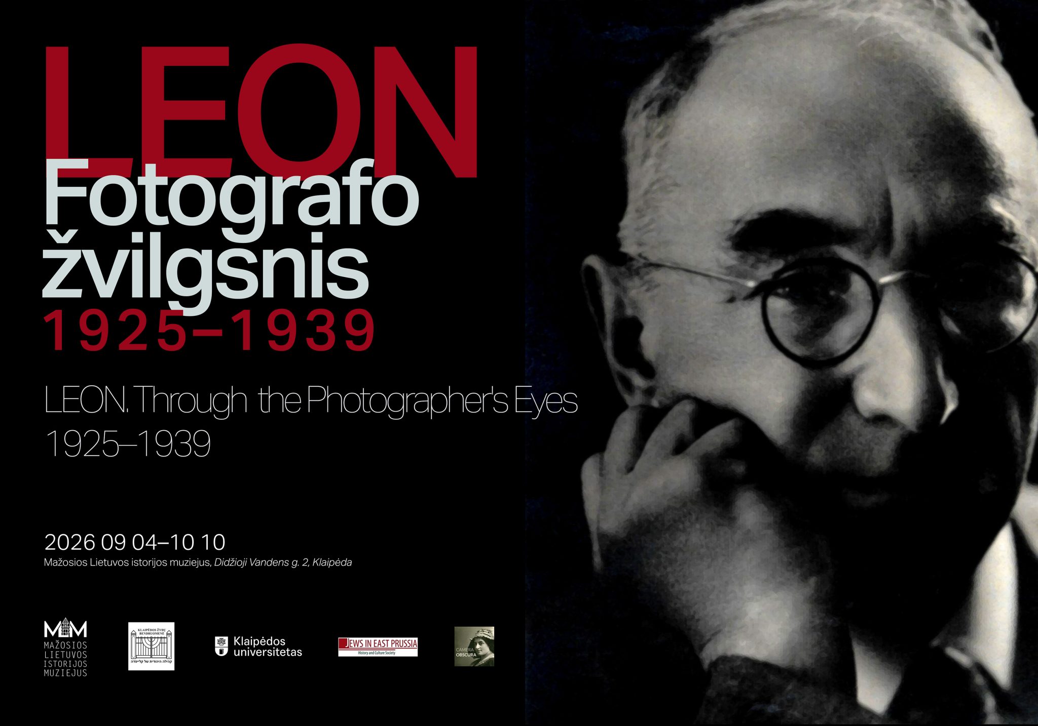 Parodos „LEON. Fotografo žvilgsnis 1925–1939“ atidarymas