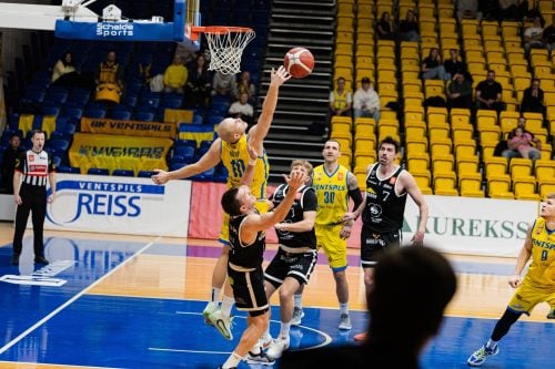 Pārbaudes spēle basketbolā BK Ventspils pret BK Ogre