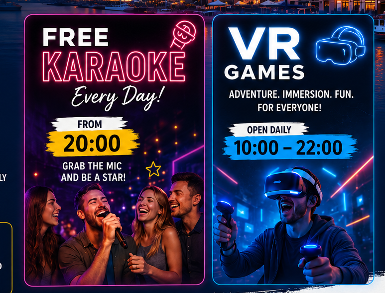Karaoke vakarai „Meta Vilkas VR“ arenoje