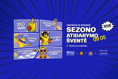 Krepšinio ir renginių sezono atidarymo šventė