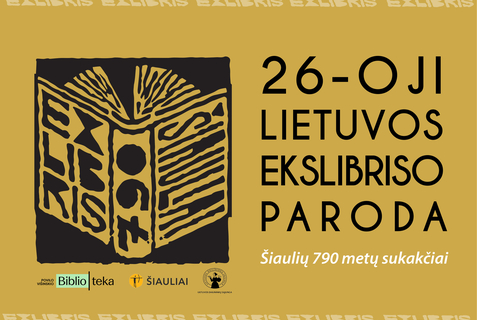 Pristatoma 26-oji Lietuvos ekslibriso paroda