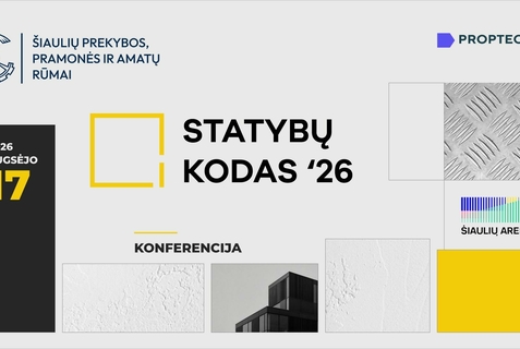 Konferencija „Statybų kodas 2026“