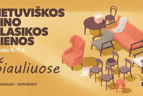 Lietuviškos kino klasikos dienos Šiaulių Fotografijos muziejuje