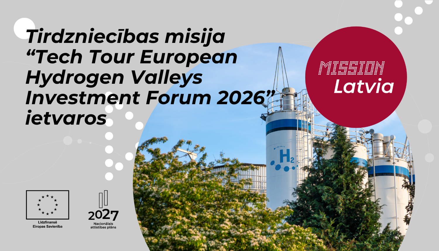 Tirdzniecības misija “Tech Tour European Hydrogen Valleys Investment Forum 2026” ietvaros
