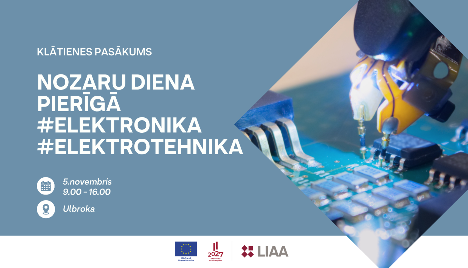 Nozaru diena Pierīgā #Elektronika #Elektrotehnika