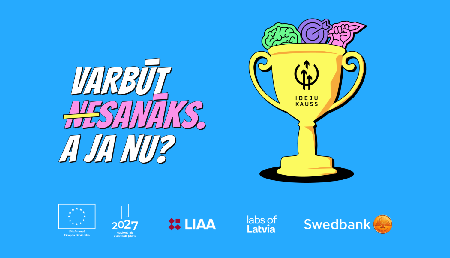 Latvijas inovatīvo biznesa ideju konkursa “Ideju kauss 2026” noslēgums