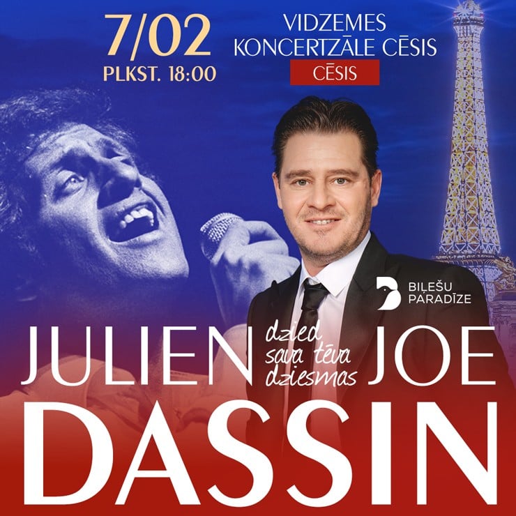 Julien Dassin: muzikāls ceļojums Joe Dassin pasaulē