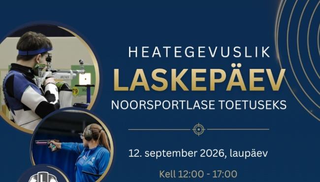 Heategevuslik laskepäev noorsportlase toetuseks