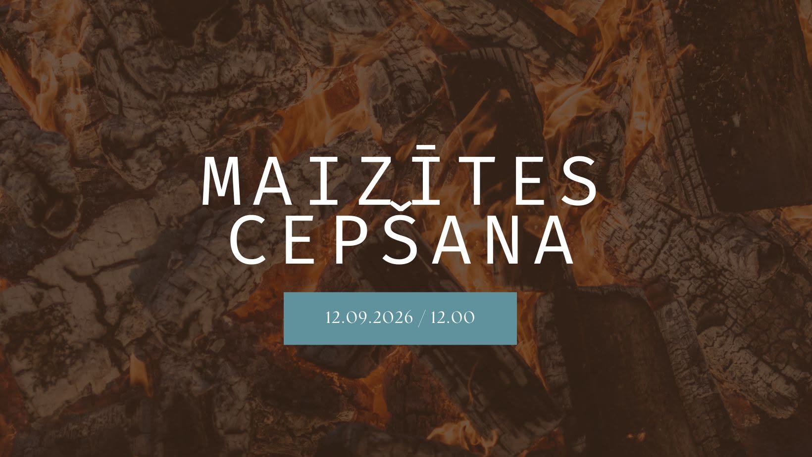 Maizītes cepšana