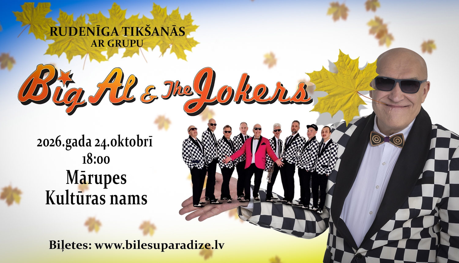 Rudenīga tikšanās ar grupu “Big Al&The Jokers”