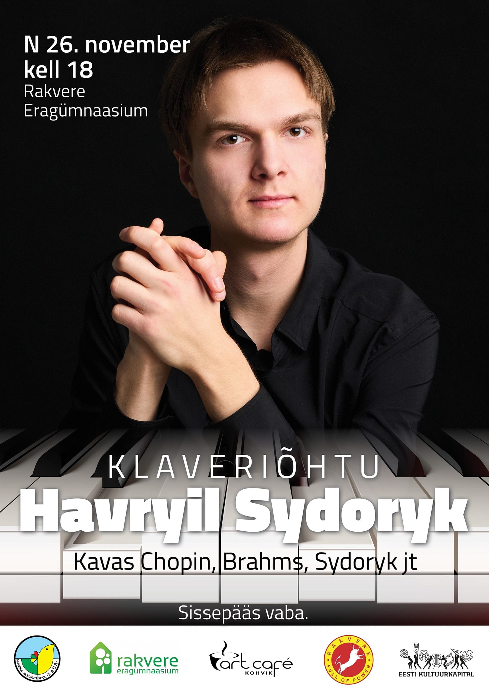 Klaveriõhtu: Havryl Sydoryk