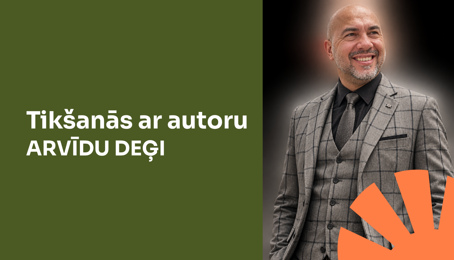 Tikšanās ar grāmatu autoru Arvīdu Deģi