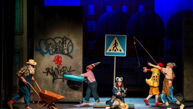 Rakvere Teatri lastelavastus “Päkapikkude parim puhkus”