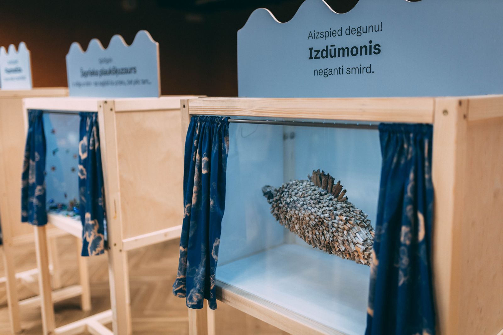Valmieras muzeja izstāde “Jūras ļaundaru laboratorija”