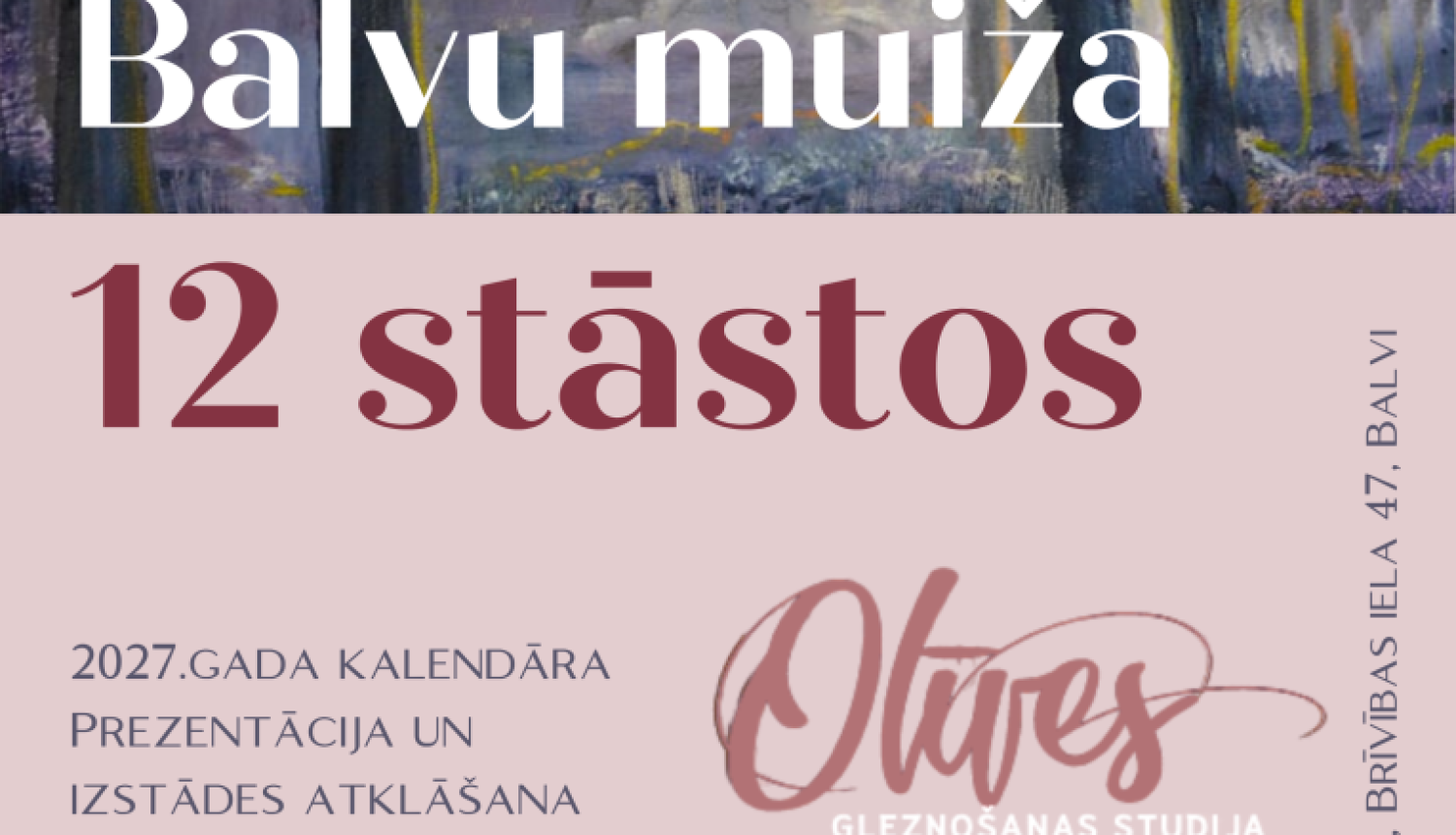 Izstādes atklāšana "12 stāstos"