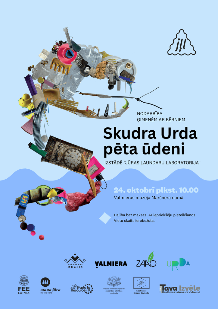 Nodarbība ģimenēm ar bērniem “Skudra Urda pēta ūdeni”