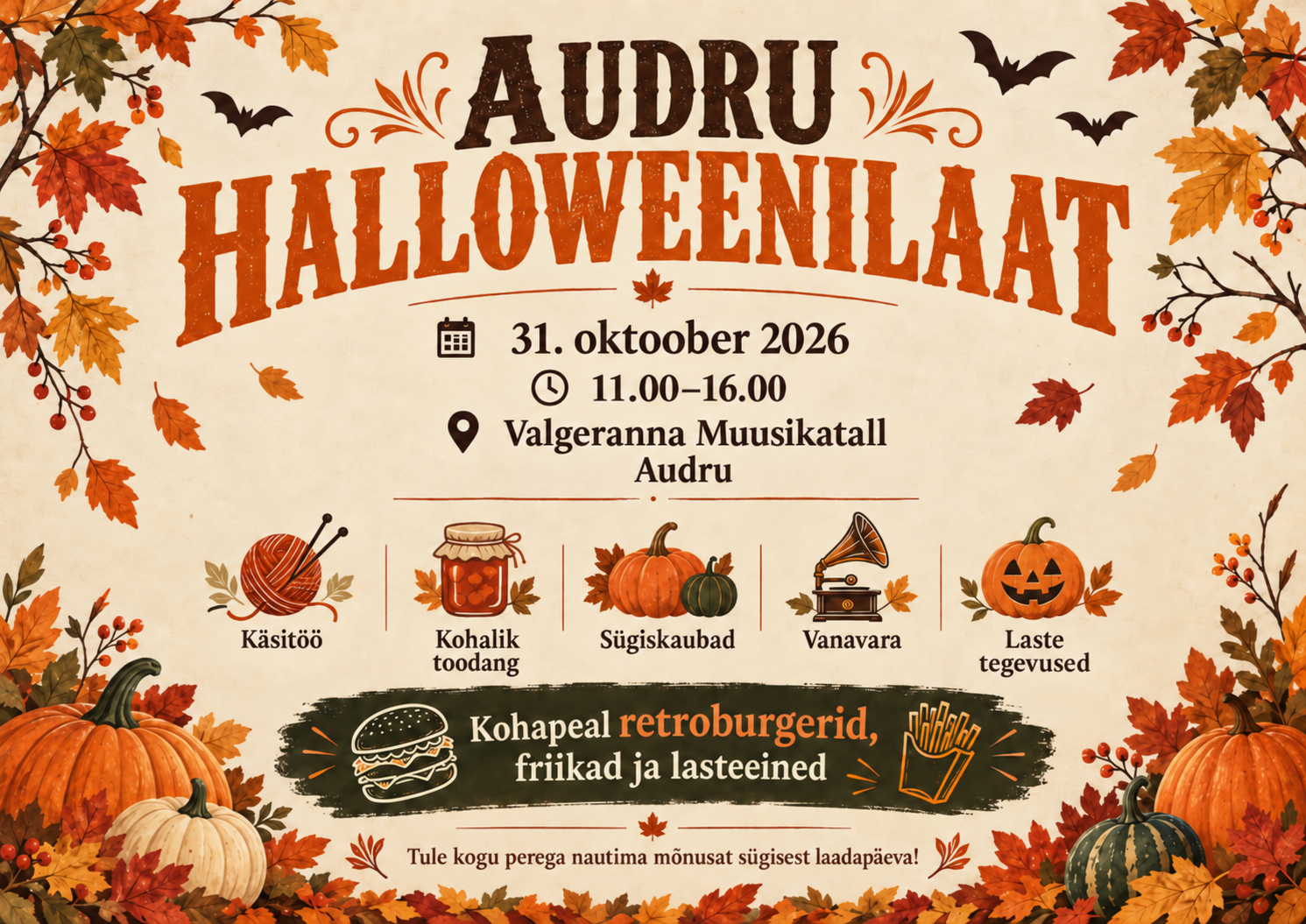 Audru Halloweenilaat 2026