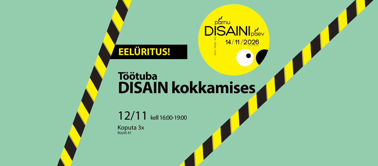 Vaas&Vaas töötuba "DISAIN kokkamises"
