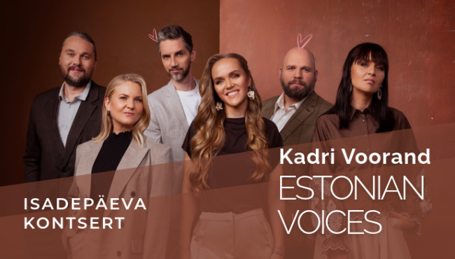 Kadri Voorand ja Estonian Voices – Kambja valla isadepäeva kontsert