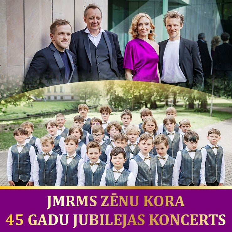 Jāzepa Mediņa Rīgas mūzikas skolas zēnu kora 45 gadu jubilejas koncerts "Mēs varam līdzās būt"