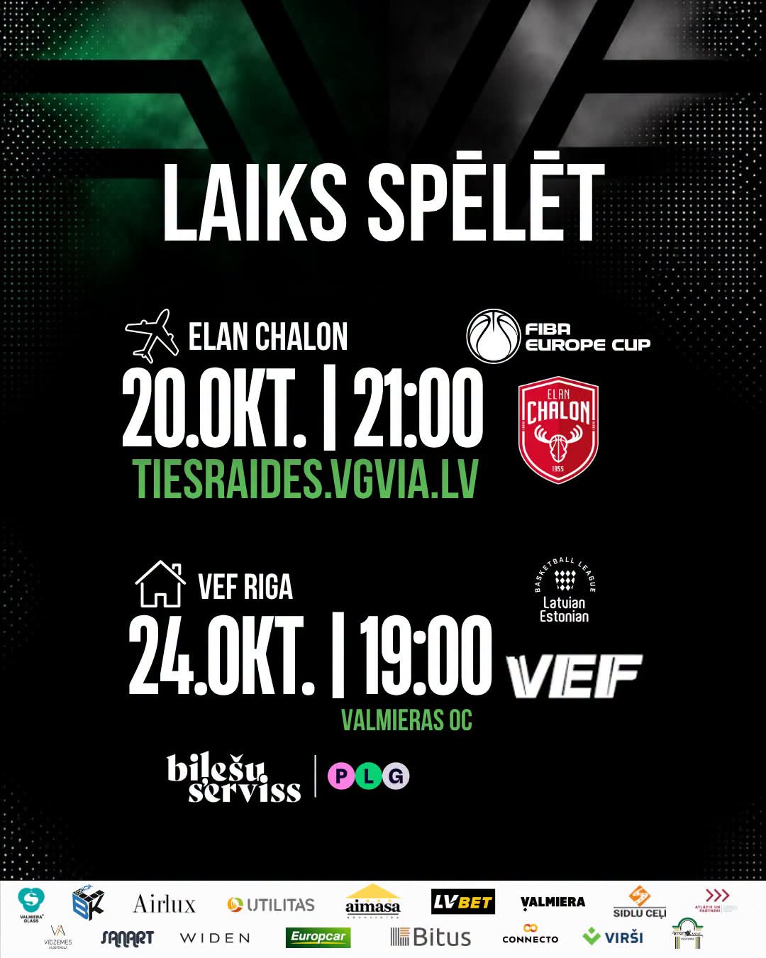 Latvijas–Igaunijas basketbola līgas spēle: Valmiera Glass ViA pret VEF Rīga