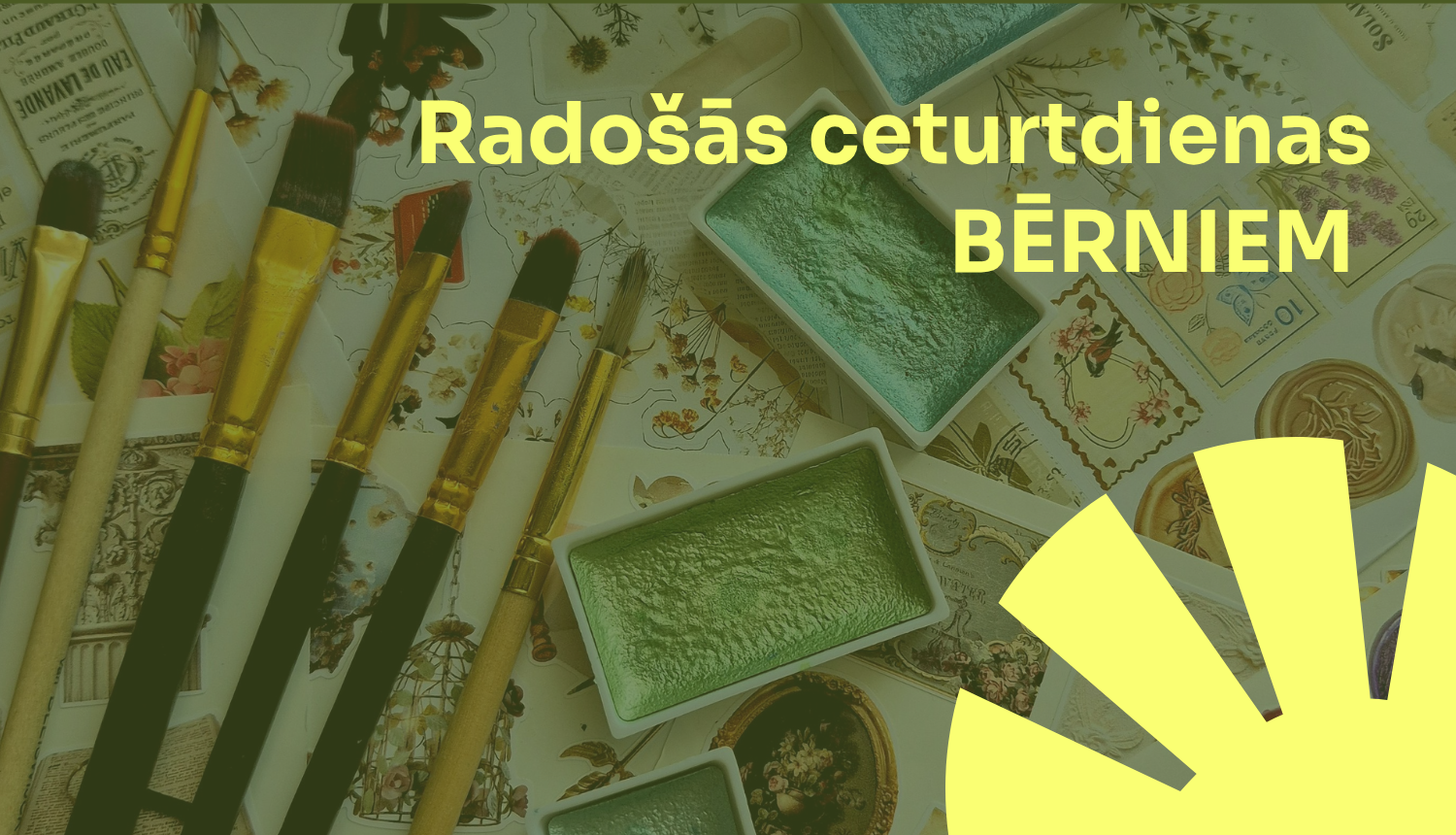 Radošās ceturtdienas bērniem
