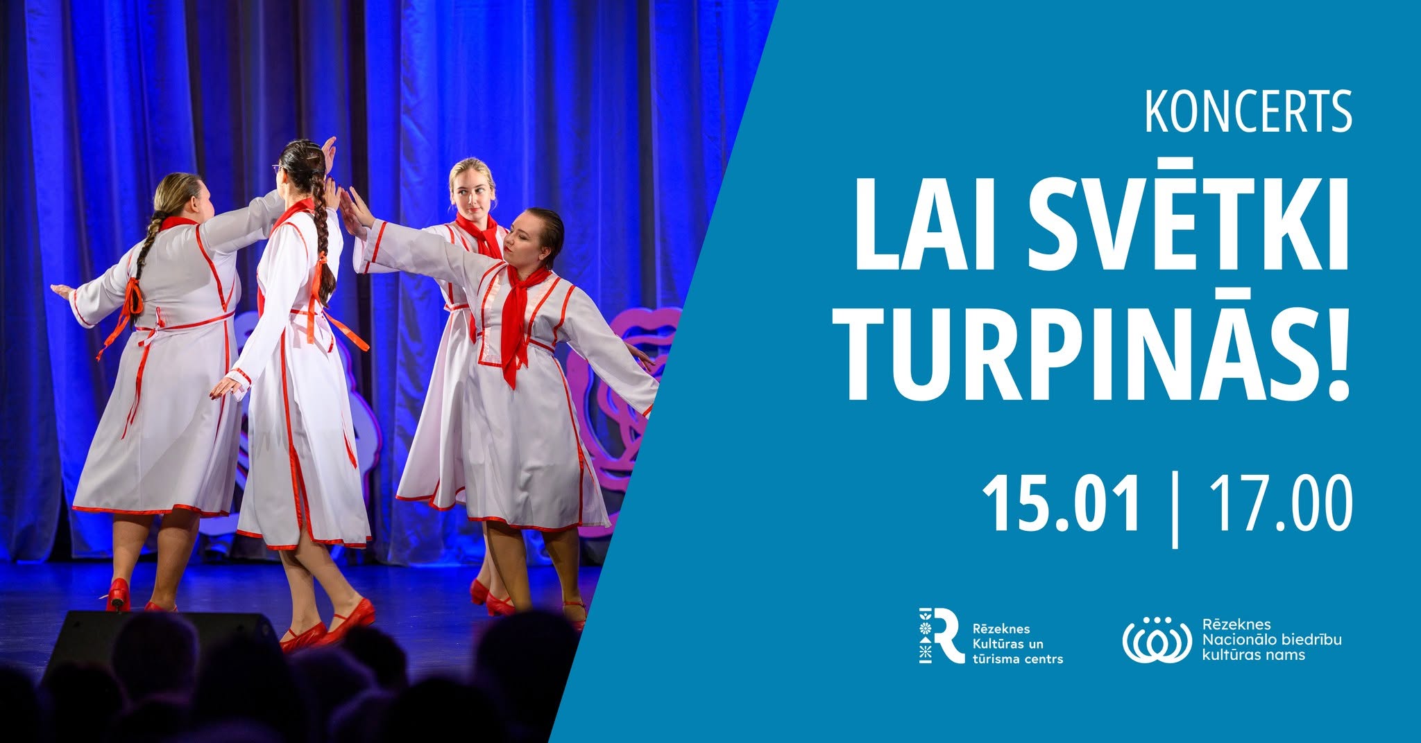 Koncerts “Lai svētki turpinās”