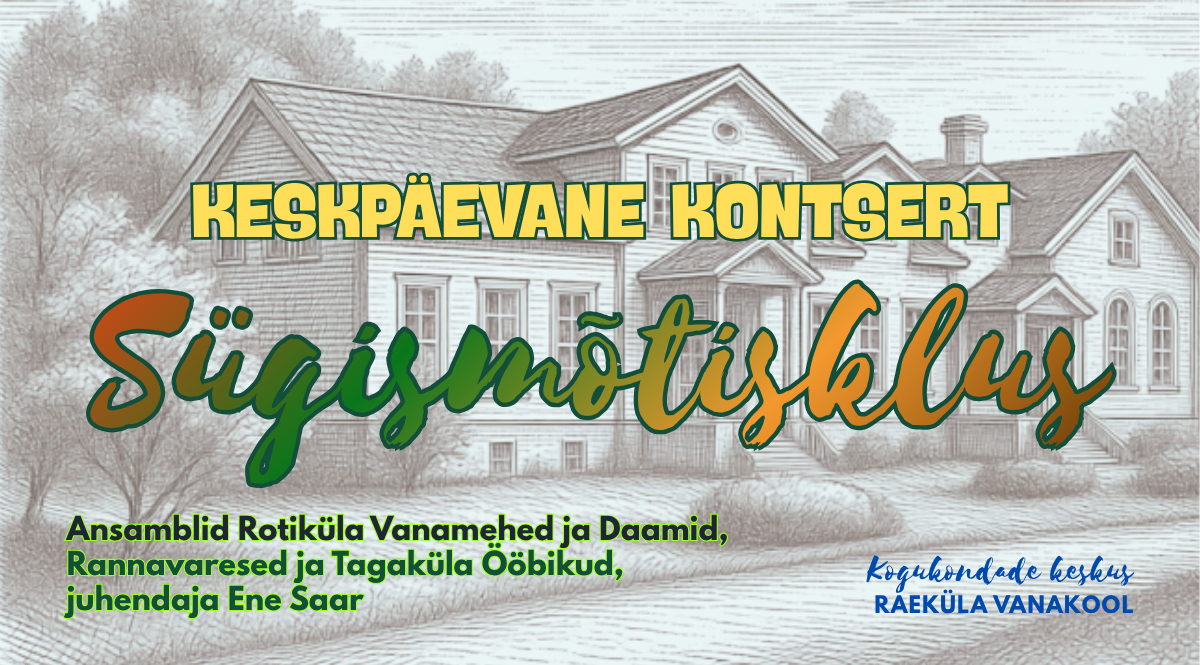 Keskpäevane kontsert "Sügismõtisklus"
