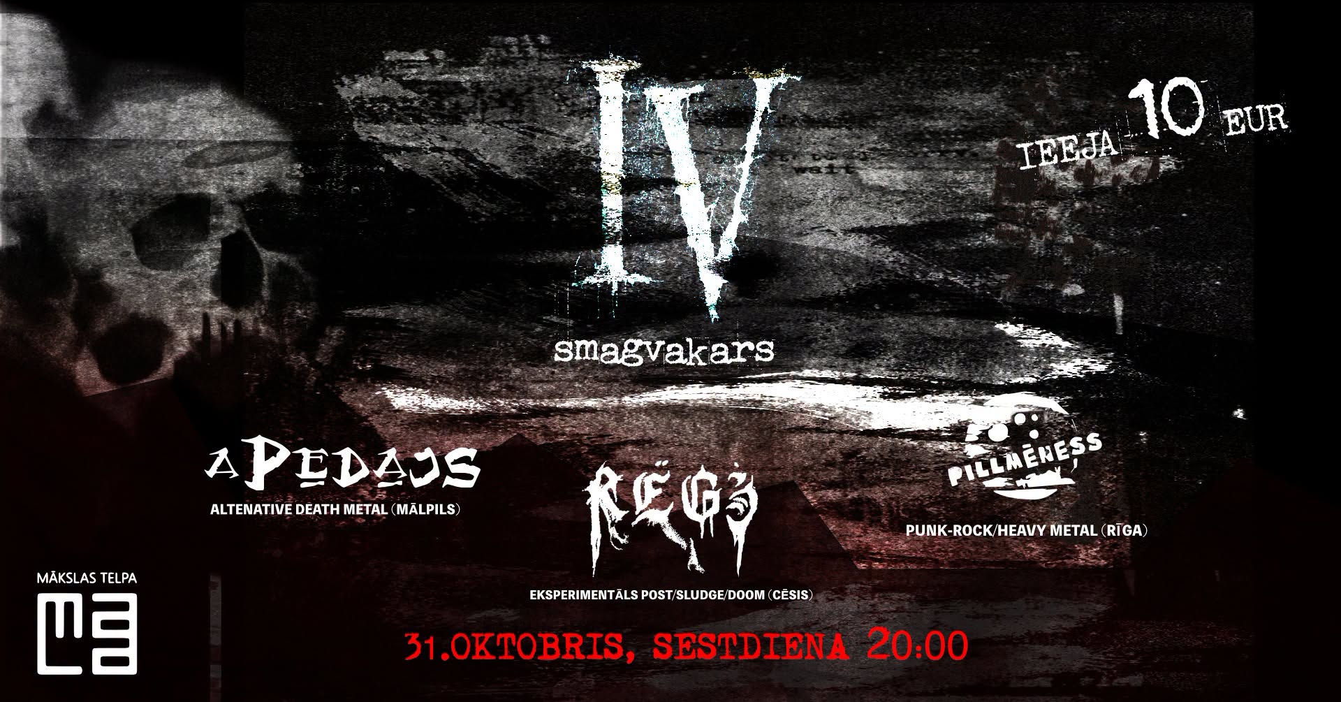 Smagvakarā nr. “IV” ar PILLMĒNESS, RĒGI un APĒDĀJS.