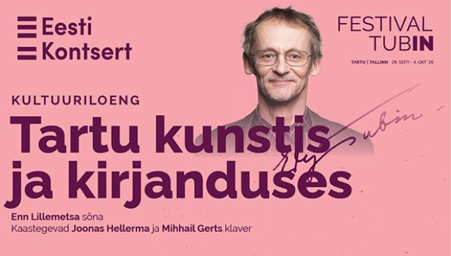 Festival TubIN. Tartu kunstis ja kirjanduses