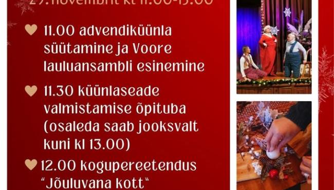 Advendihommik Voore Seltsimajas
