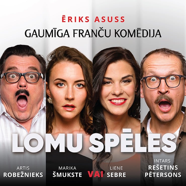 LOMU SPĒLES. Gaumīga franču komēdija