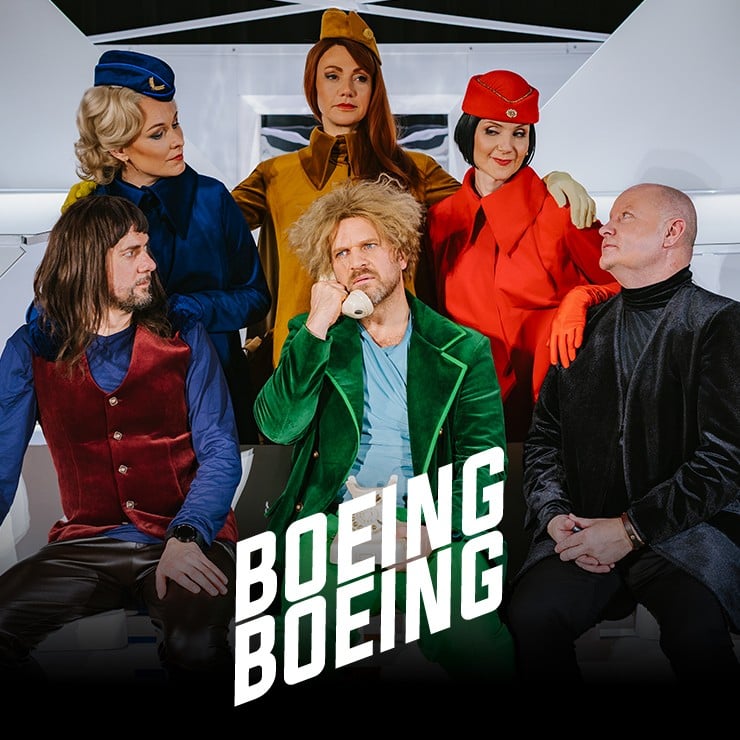 Kaislīga attiecību turbulences komēdija BOEING, BOEING!